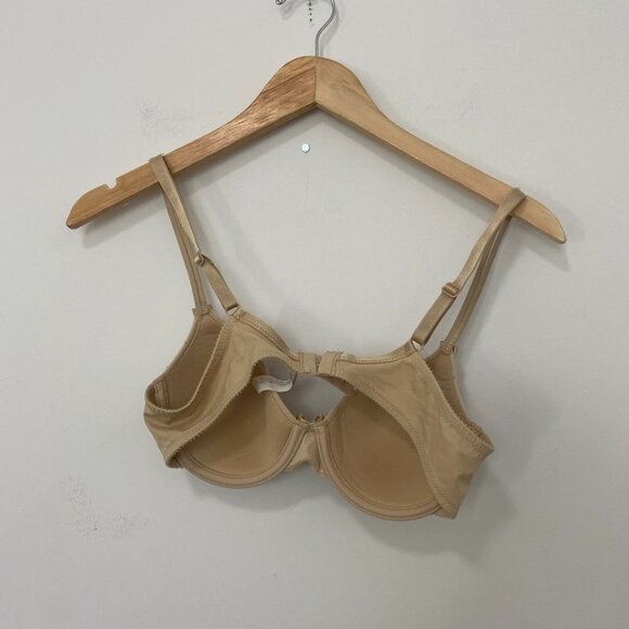 Chantelle Beige Full Coverage Padded Bra Size 34B - Picture 6 of 6